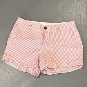 Old Navy Pink Stripe Women's Everyday Shorts